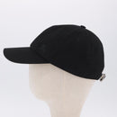 BURBERRY Novachek Cap Canvas XL Black Silver Auth 202726M-3