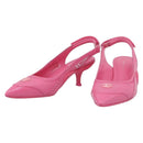 LOUIS VUITTON Arclight Pointed Toe Pumps Leather Pink LV Auth 202728M-1