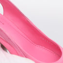 LOUIS VUITTON Arclight Pointed Toe Pumps Leather Pink LV Auth 202728M-13