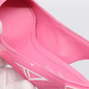 LOUIS VUITTON Arclight Pointed Toe Pumps Leather Pink LV Auth 202728M-14