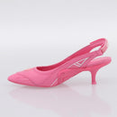 LOUIS VUITTON Arclight Pointed Toe Pumps Leather Pink LV Auth 202728M-15