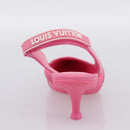 LOUIS VUITTON Arclight Pointed Toe Pumps Leather Pink LV Auth 202728M-18