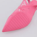 LOUIS VUITTON Arclight Pointed Toe Pumps Leather Pink LV Auth 202728M-19