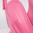 LOUIS VUITTON Arclight Pointed Toe Pumps Leather Pink LV Auth 202728M-22