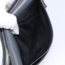 BALENCIAGA Classic Continental Zip Wallet Leather Gray Gold 253054 Auth 202730A-18