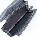 BALENCIAGA Classic Continental Zip Wallet Leather Gray Gold 253054 Auth 202730A-23
