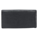 BALENCIAGA Classic Continental Zip Wallet Leather Gray Gold 253054 Auth 202730A-3