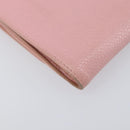CHANEL Wallet Caviar Skin Pink Gold CC Auth 202731-11