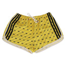 GUCCI Shorts Adidas Collaboration Pants Polyester XS Yellow Auth 202733M-1