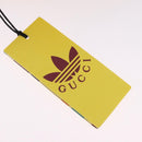 GUCCI Shorts Adidas Collaboration Pants Polyester XS Yellow Auth 202733M-14