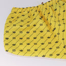 GUCCI Shorts Adidas Collaboration Pants Polyester XS Yellow Auth 202733M-5