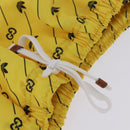 GUCCI Shorts Adidas Collaboration Pants Polyester XS Yellow Auth 202733M-8