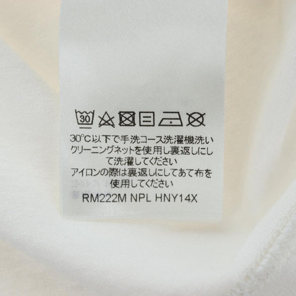 LOUIS VUITTON TShirt LV Spread Embroidery Shirt Cotton White LV Auth 202735M