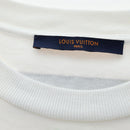 LOUIS VUITTON TShirt LV Spread Embroidery Shirt Cotton White LV Auth 202735M-6