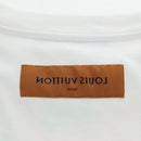 LOUIS VUITTON TShirt LV Spread Embroidery Shirt Cotton White LV Auth 202735M-8
