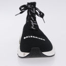 BALENCIAGA Sneakers Speed Trainer Shoes Canvas Black Auth 202736M-30