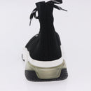BALENCIAGA Sneakers Speed Trainer Shoes Canvas Black Auth 202736M-31