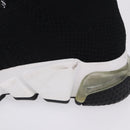 BALENCIAGA Sneakers Speed Trainer Shoes Canvas Black Auth 202736M-7