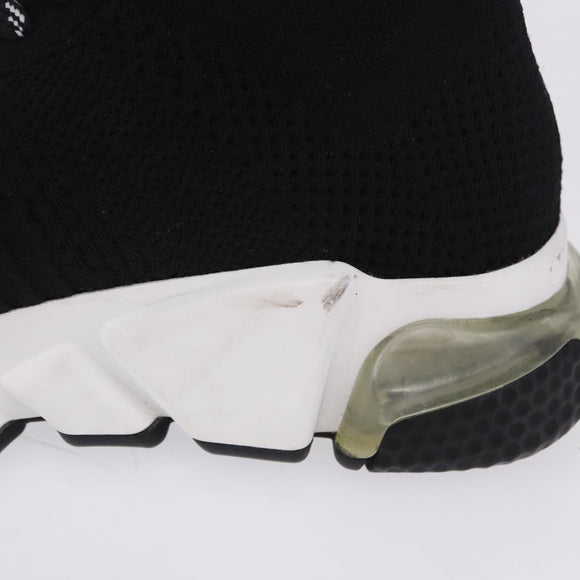 BALENCIAGA Sneakers Speed Trainer Shoes Canvas Black Auth 202736M