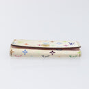 LOUIS VUITTON Monogram Multicolor Multicles 4 Key Case White M93731 Auth 202746-7