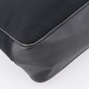 Coach Tote Bag Nylon Black Silver Auth 202757A-13