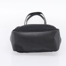 Coach Tote Bag Nylon Black Silver Auth 202757A-9