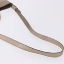 Salvatore Ferragamo Hand Bag Nylon 2way Beige Silver Auth 202769-13