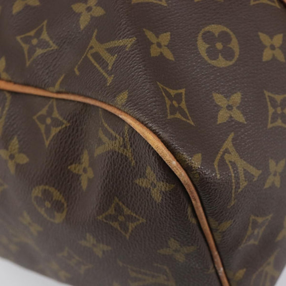 LOUIS VUITTON Monogram Sac Souple 35 Boston Bag M41626 LV Auth 202770