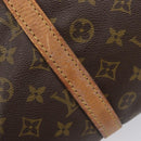 LOUIS VUITTON Monogram Sac Souple 35 Boston Bag M41626 LV Auth 202770-19