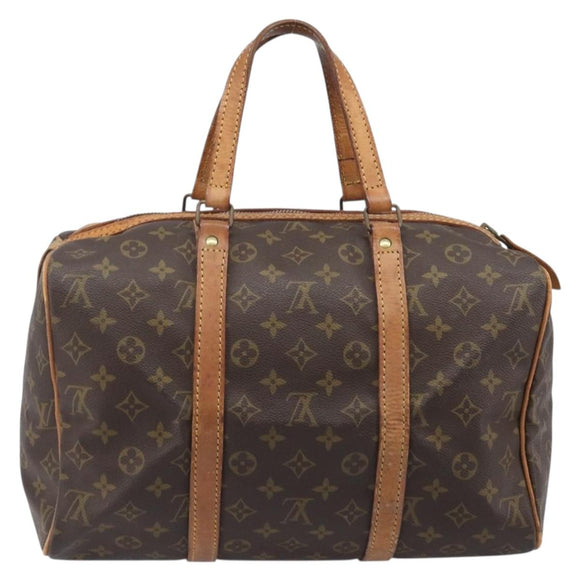 LOUIS VUITTON Monogram Sac Souple 35 Boston Bag M41626 LV Auth 202770