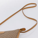 GUCCI Micro GG Supreme Shoulder Bag PVC Beige Gold Auth 202771-8
