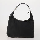 GUCCI GG Canvas Shoulder Bag Nylon 2 Set Beige Black Auth 202774-2
