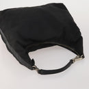 GUCCI GG Canvas Shoulder Bag Nylon 2 Set Beige Black Auth 202774-5