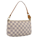 LOUIS VUITTON Damier Azur Pochette Accessoires Pouch N51986 LV Auth 202801-1
