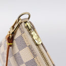 LOUIS VUITTON Damier Azur Pochette Accessoires Pouch N51986 LV Auth 202801-10