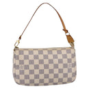 LOUIS VUITTON Damier Azur Pochette Accessoires Pouch N51986 LV Auth 202801-13