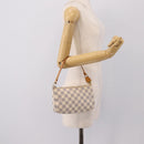 LOUIS VUITTON Damier Azur Pochette Accessoires Pouch N51986 LV Auth 202801-22