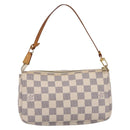 LOUIS VUITTON Damier Azur Pochette Accessoires Pouch N51986 LV Auth 202801-2