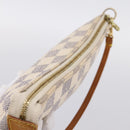 LOUIS VUITTON Damier Azur Pochette Accessoires Pouch N51986 LV Auth 202801-6
