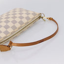 LOUIS VUITTON Damier Azur Pochette Accessoires Pouch N51986 LV Auth 202801-7