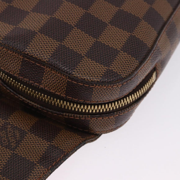 LOUIS VUITTON Damier Ebene Geronimos Shoulder Bag N51994 LV Auth 202802