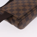 LOUIS VUITTON Damier Ebene Geronimos Shoulder Bag N51994 LV Auth 202802-19
