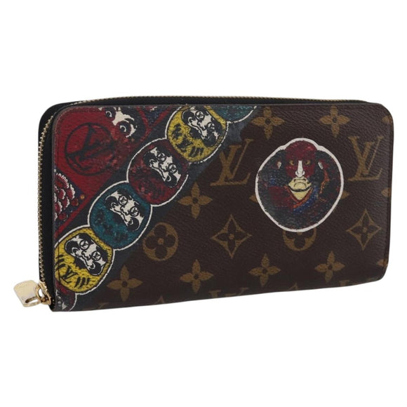 LOUIS VUITTON Monogram Yamamoto Kansai Zippy Wallet M67249 LV Auth 202803