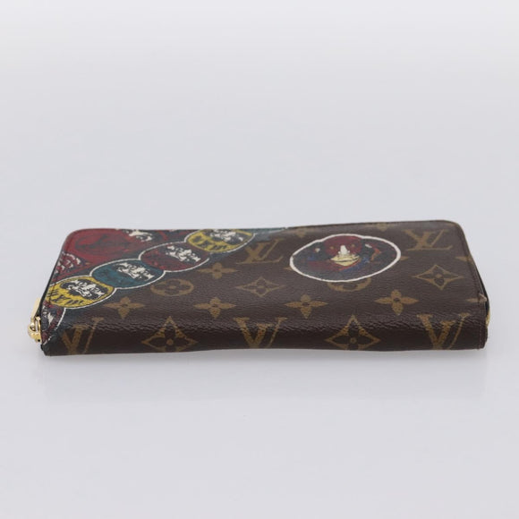 LOUIS VUITTON Monogram Yamamoto Kansai Zippy Wallet M67249 LV Auth 202803