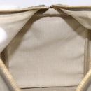GUCCI GG Supreme Boston Bag PVC Beige Gold Tone 189895 Auth 202805V-23