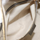 GUCCI GG Supreme Boston Bag PVC Beige Gold Tone 189895 Auth 202805V-25
