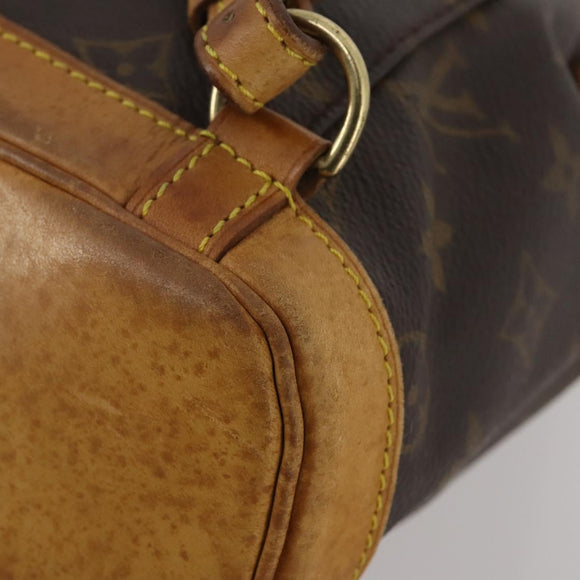 LOUIS VUITTON Monogram Montsouris PM Backpack M51137 LV Auth 202806