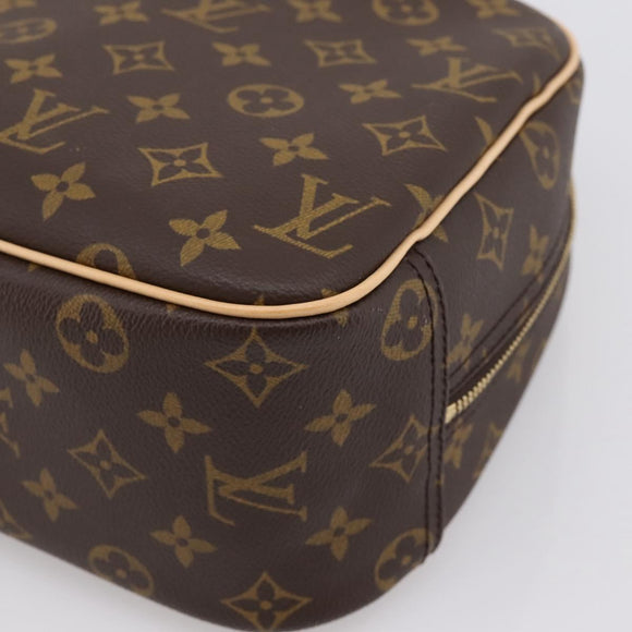 LOUIS VUITTON Monogram Trouville Hand Bag M42228 LV Auth 202808SAM