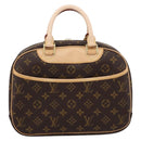 LOUIS VUITTON Monogram Trouville Hand Bag M42228 LV Auth 202808SAM-13
