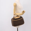 LOUIS VUITTON Monogram Trouville Hand Bag M42228 LV Auth 202808SAM-24